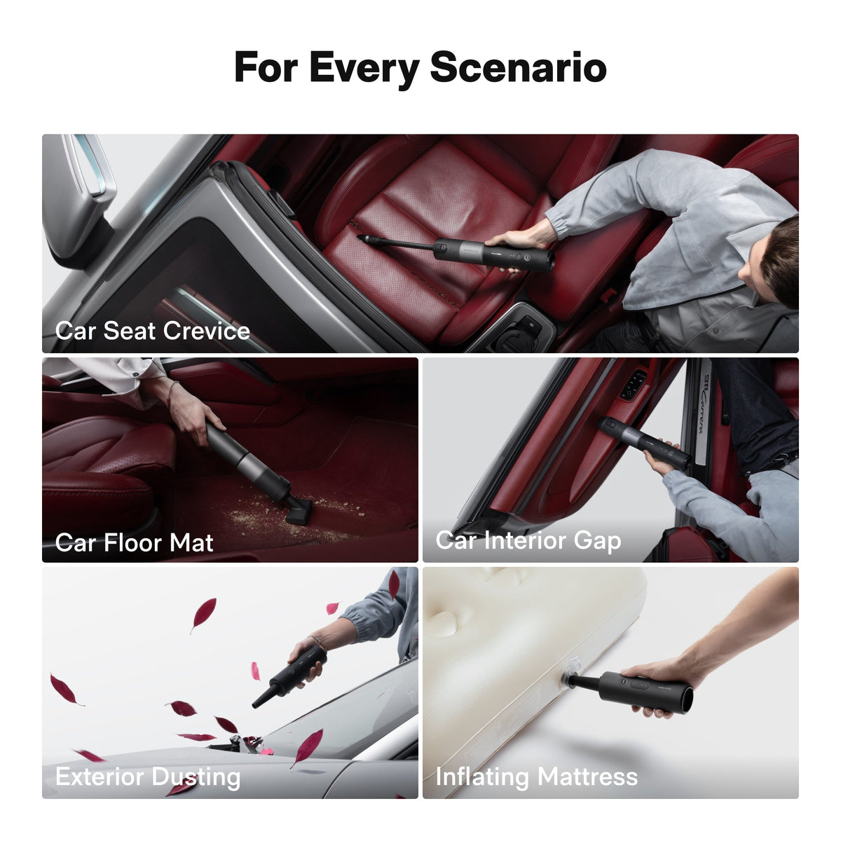 Air-Blow Cleaners and Vacuum Cleaners